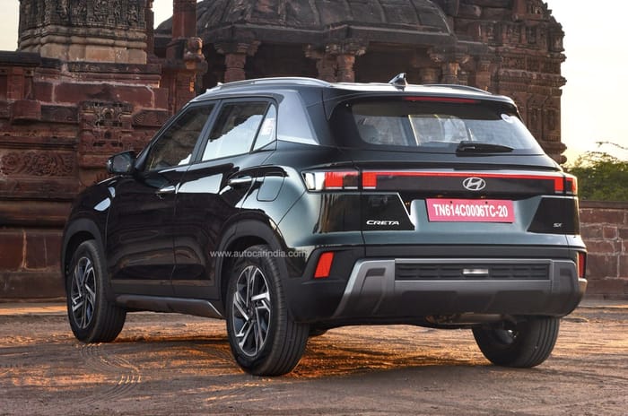 2024 Hyundai Creta facelift rear